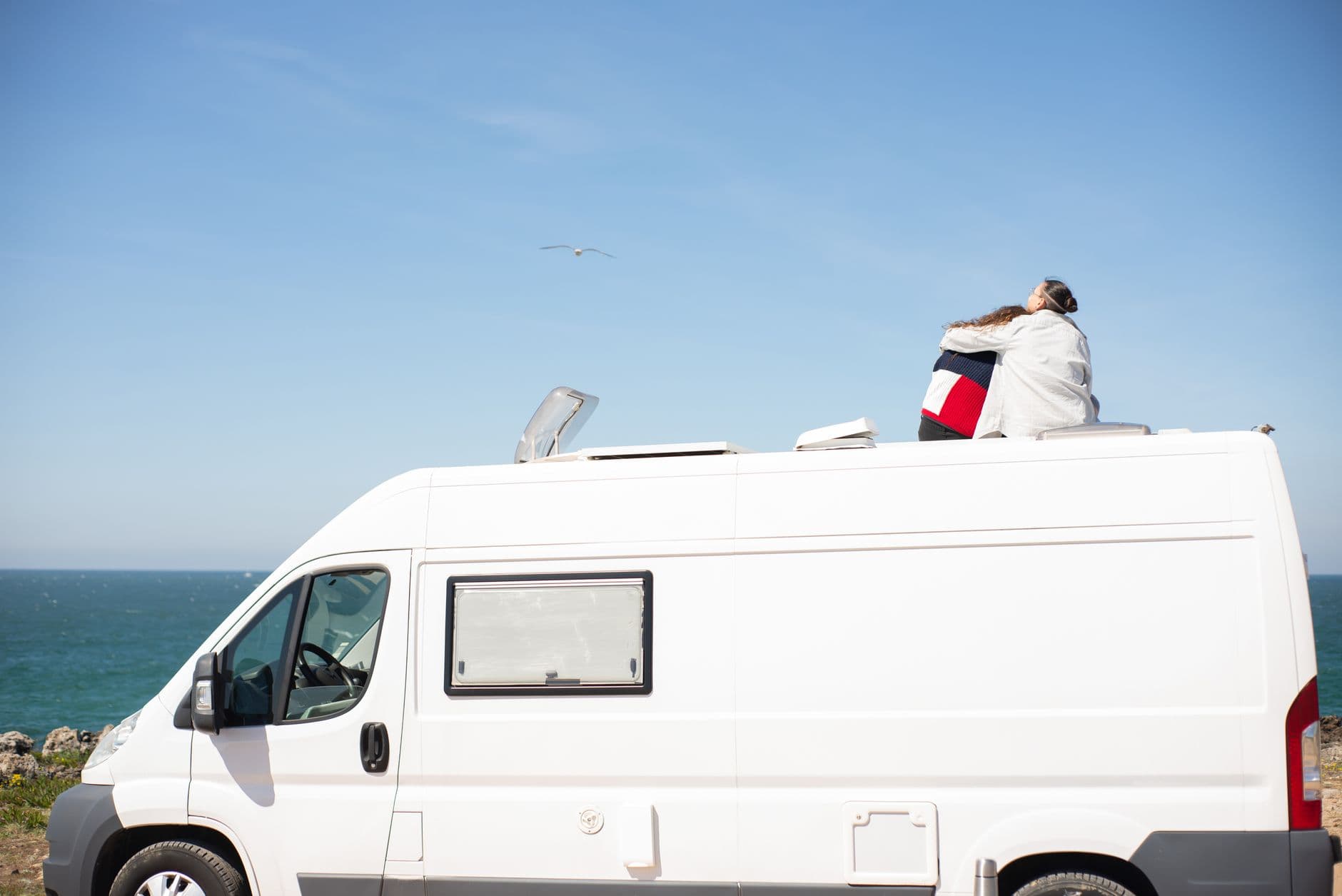 Benimar motorhome with damp patches on the ceiling