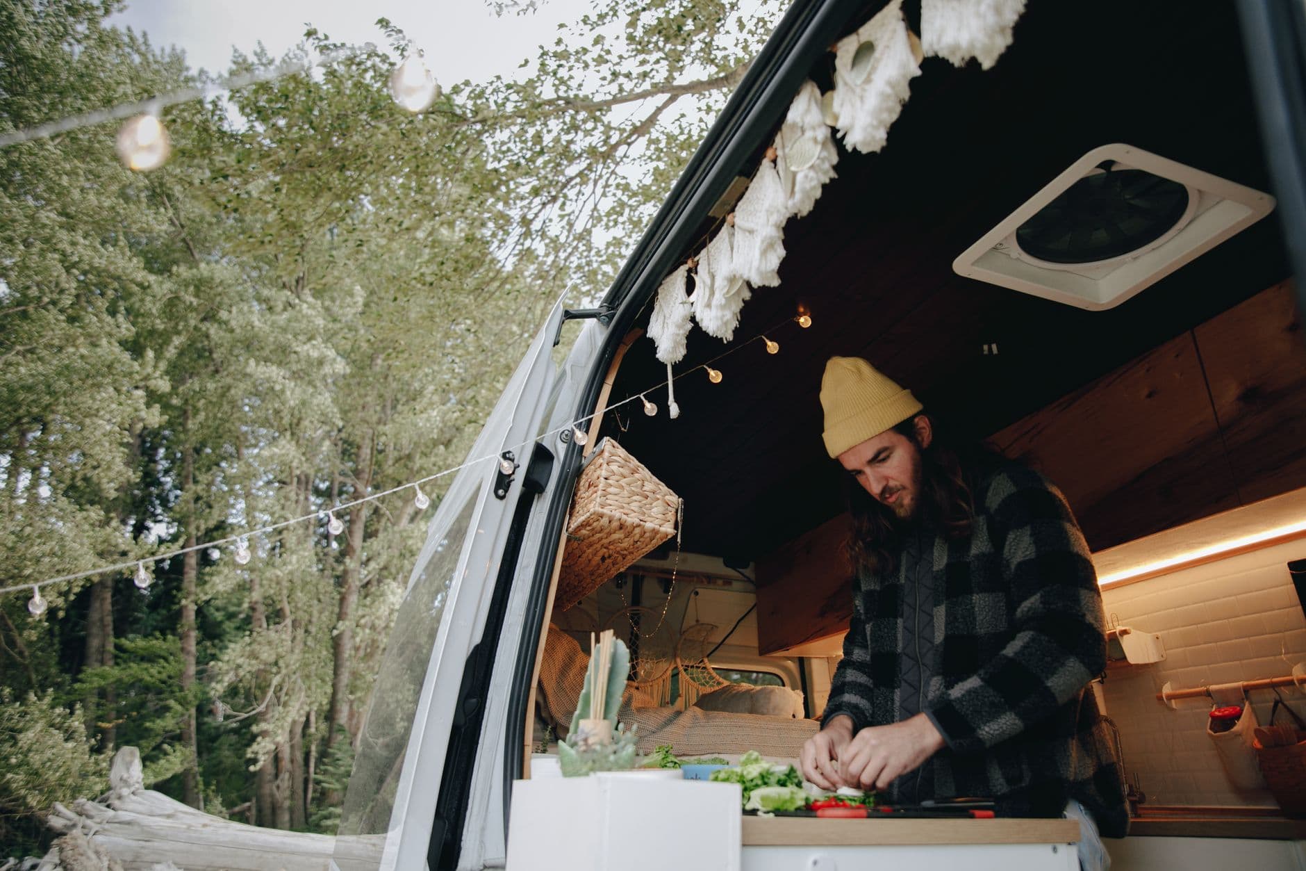 Challenger motorhome with cold heating in winter