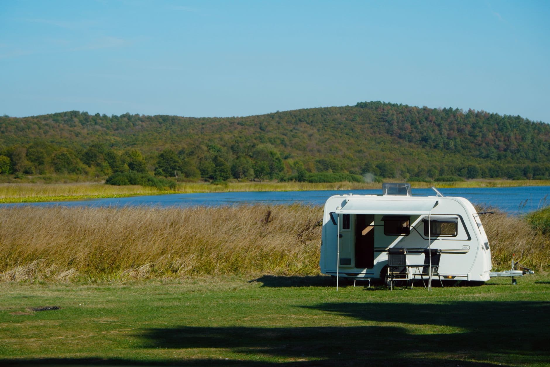 Laika camper met waterschade aan het dak